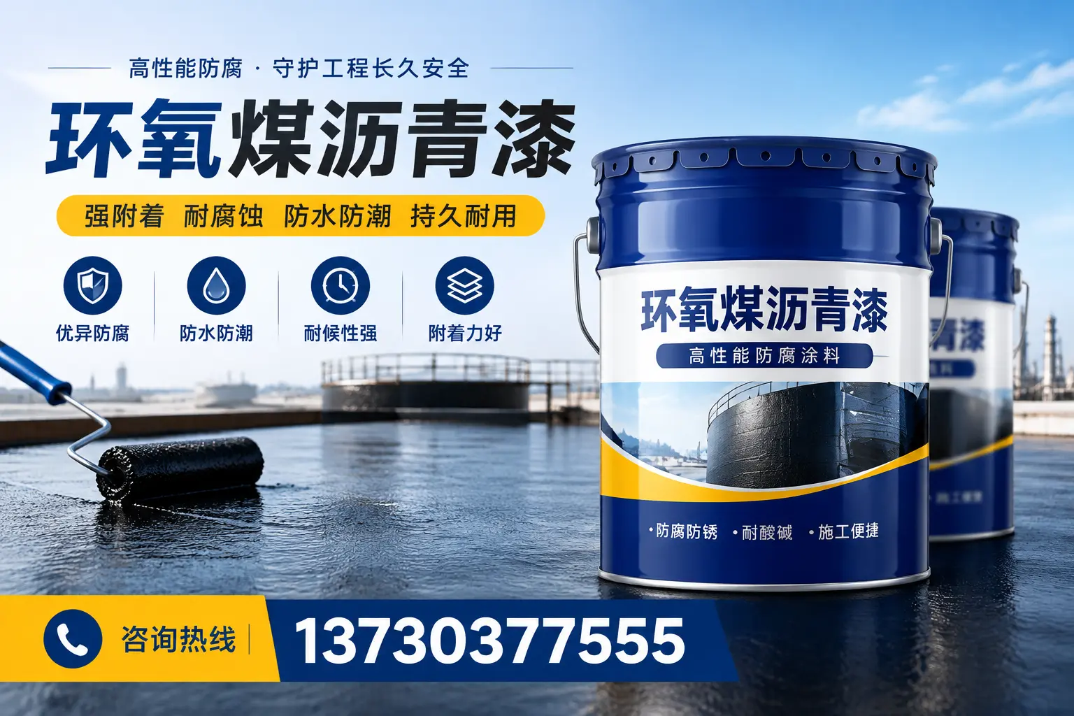 如何判断环氧煤沥青漆的质量?临夏消费者指南