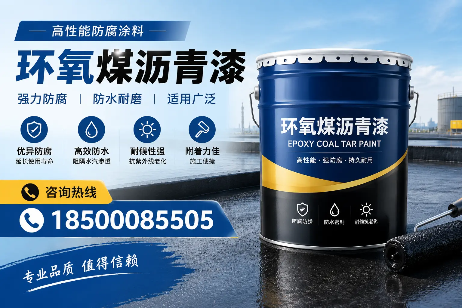 环氧煤沥青漆的主要成分与功能,临夏用户深度了解